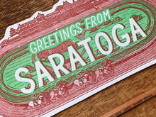 Saratoga Race Track Postcard