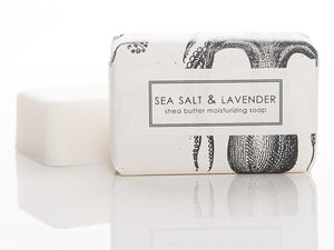 Shea Butter Bath Bar, Sea Salt and Lavender
