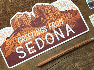 Sedona, Arizona Keychain – Noteworthy Paper & Press