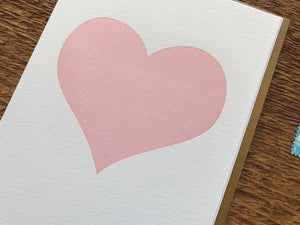 Simple Heart Greeting Card