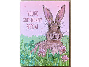 Bunny Love Greeting Card