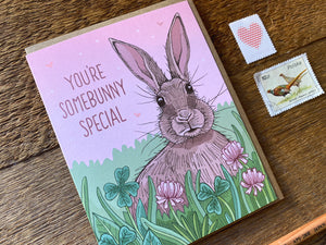 Bunny Love Greeting Card