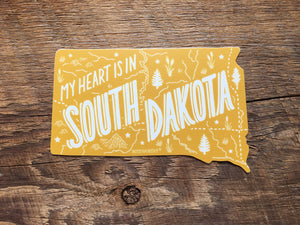 South Dakota State Sticker