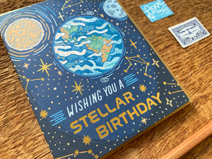 Stellar Birthday Greeting Card