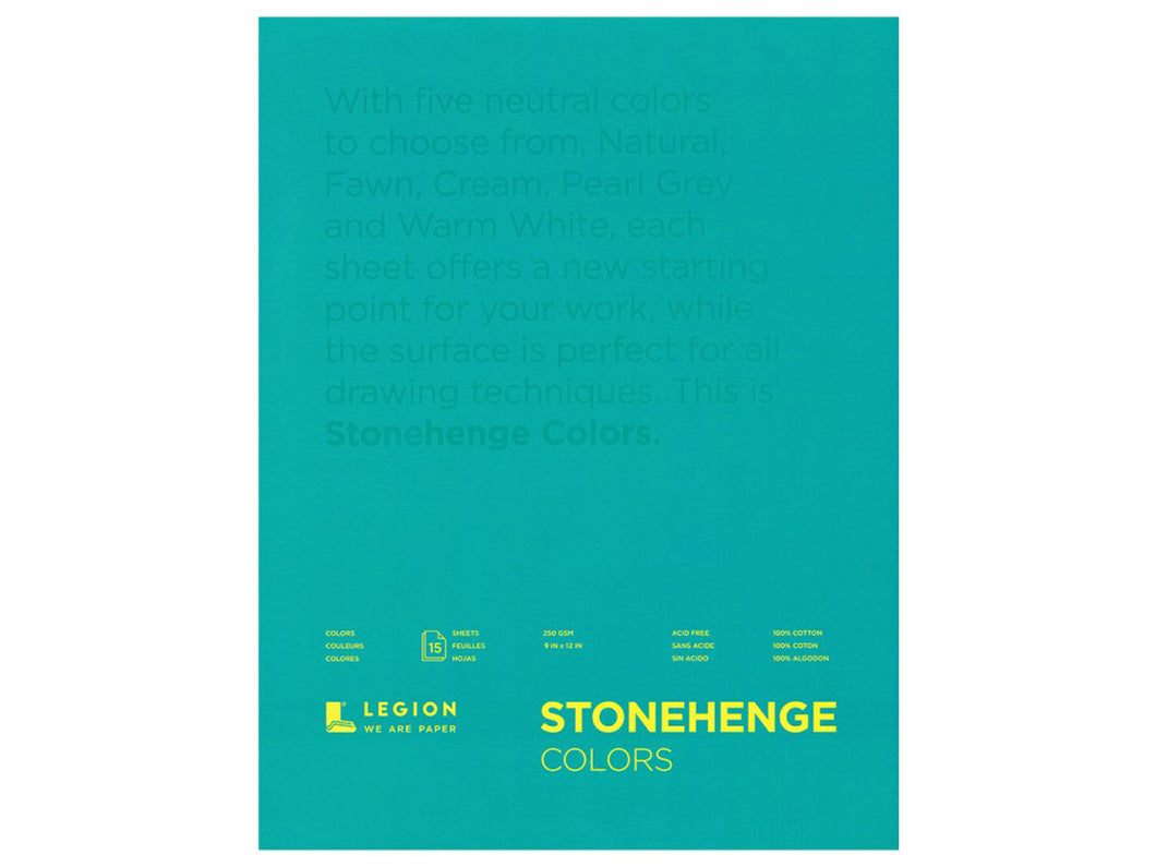 Stonehenge 9x12 Pad, 15 sheets