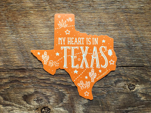 Texas State Sticker