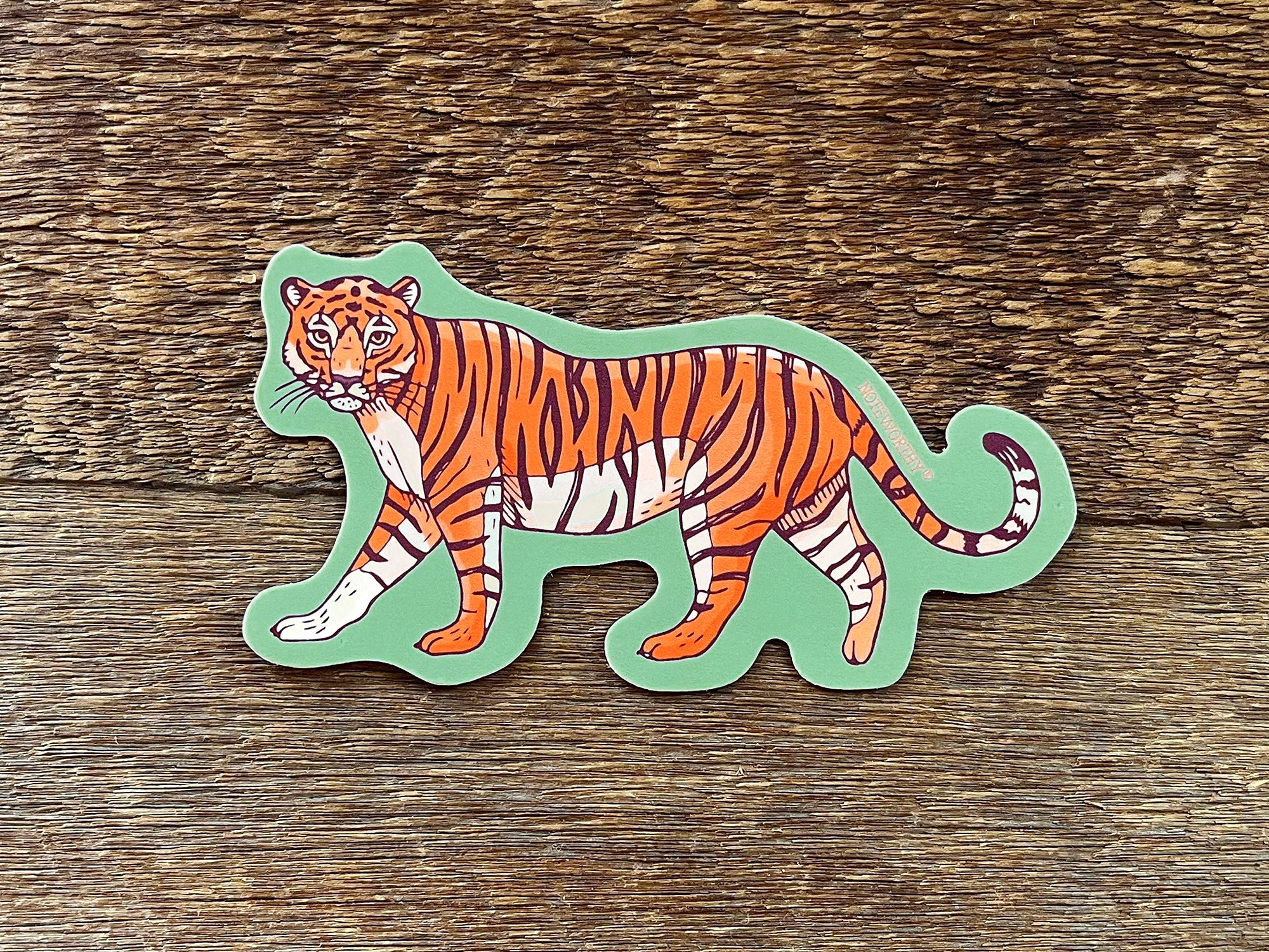 Tiger Sticker – Noteworthy Paper & Press