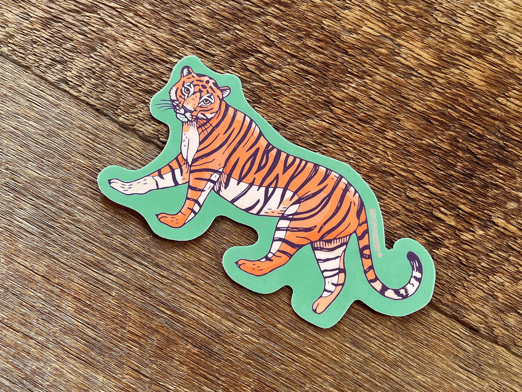Tiger Stickers Tiger Sticker – Noteworthy Paper & Press