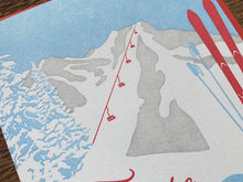 Tis the Season Skis Greeting Card