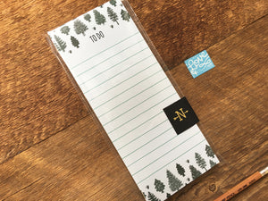 Pine Tree Notepad