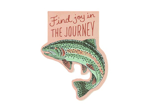 Journey Trout Magnetic Bookmark