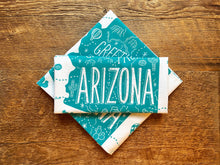 Greetings from Arizona Tea Towel