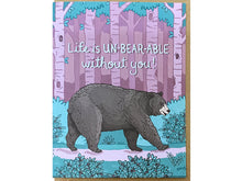 Unbearable Without You Greeting Card