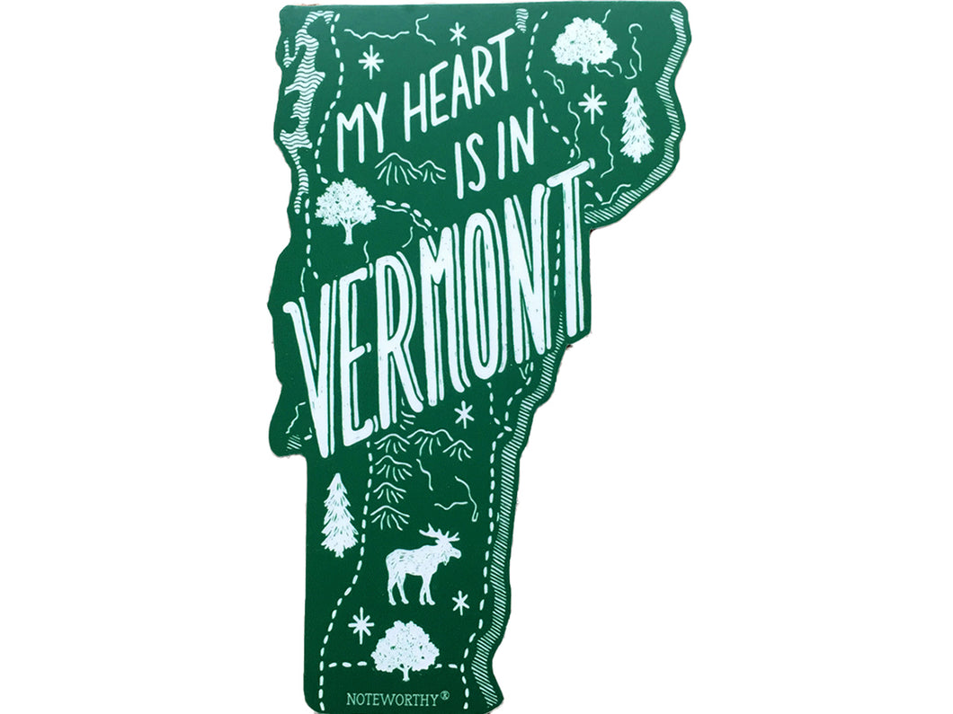 Vermont State Sticker