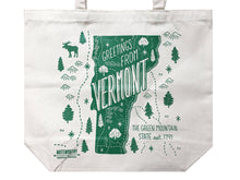 Greetings From Vermont, Tote Bag