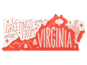 Greetings from Virginia Postcard