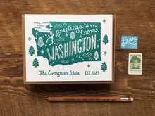 Greetings from Washington Card