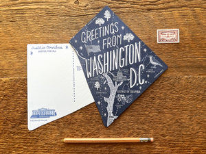 Greetings from Washington D.C. Postcard