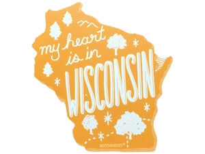 Wisconsin State Sticker