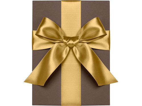 Satin Ribbon, Antique Gold