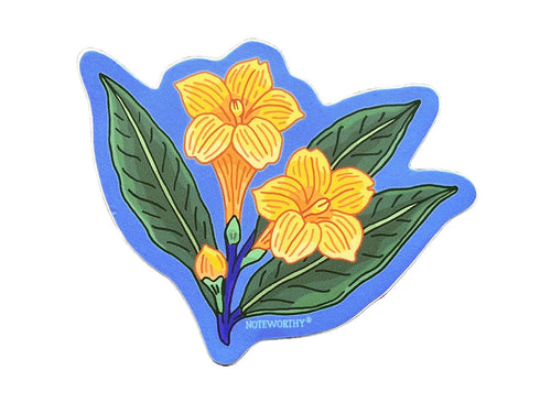 Yellow Jessamine Sticker