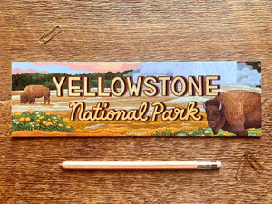 Yellowstone Bumper Sticker