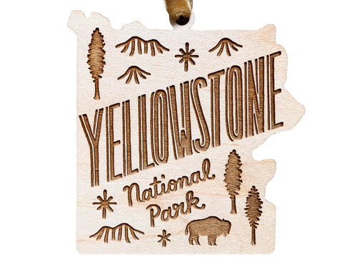 Yellowstone Ornament