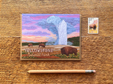 Yellowstone Scenic Card