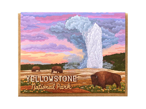 Yellowstone Scenic Card