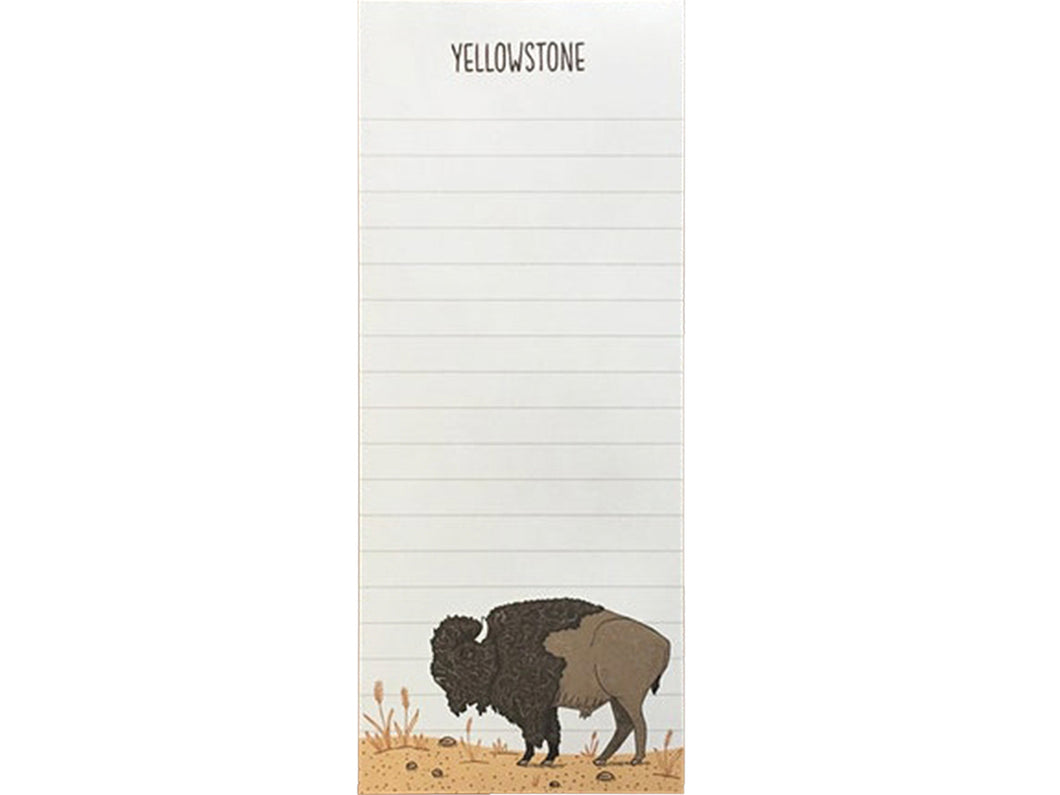 Yellowstone National Park Notepad