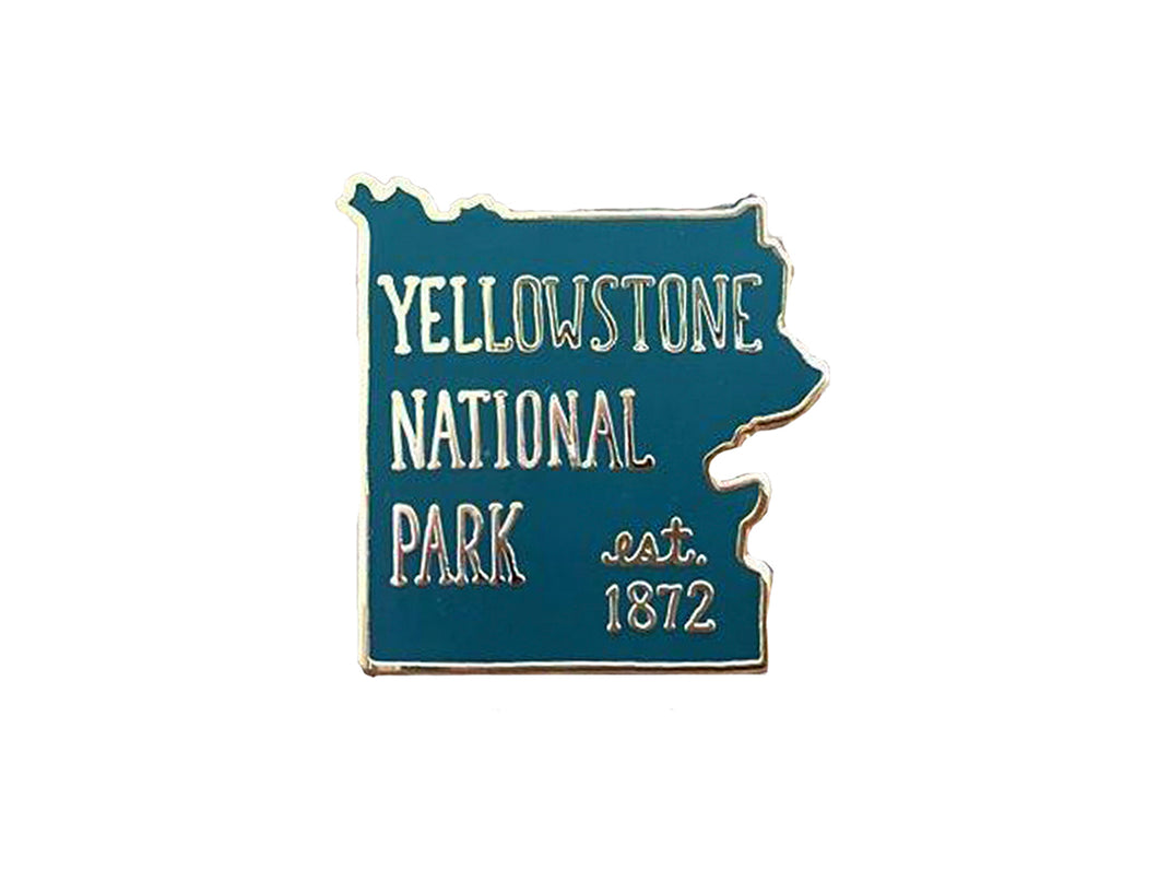 Yellowstone National Park Enamel Pin