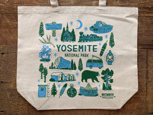 Yosemite National Park, Tote Bag