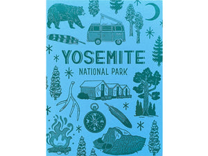 Yosemite National Park Icons Journal