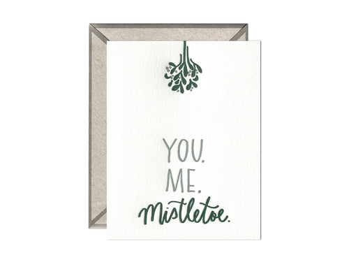 You Me Mistletoe, Single Card