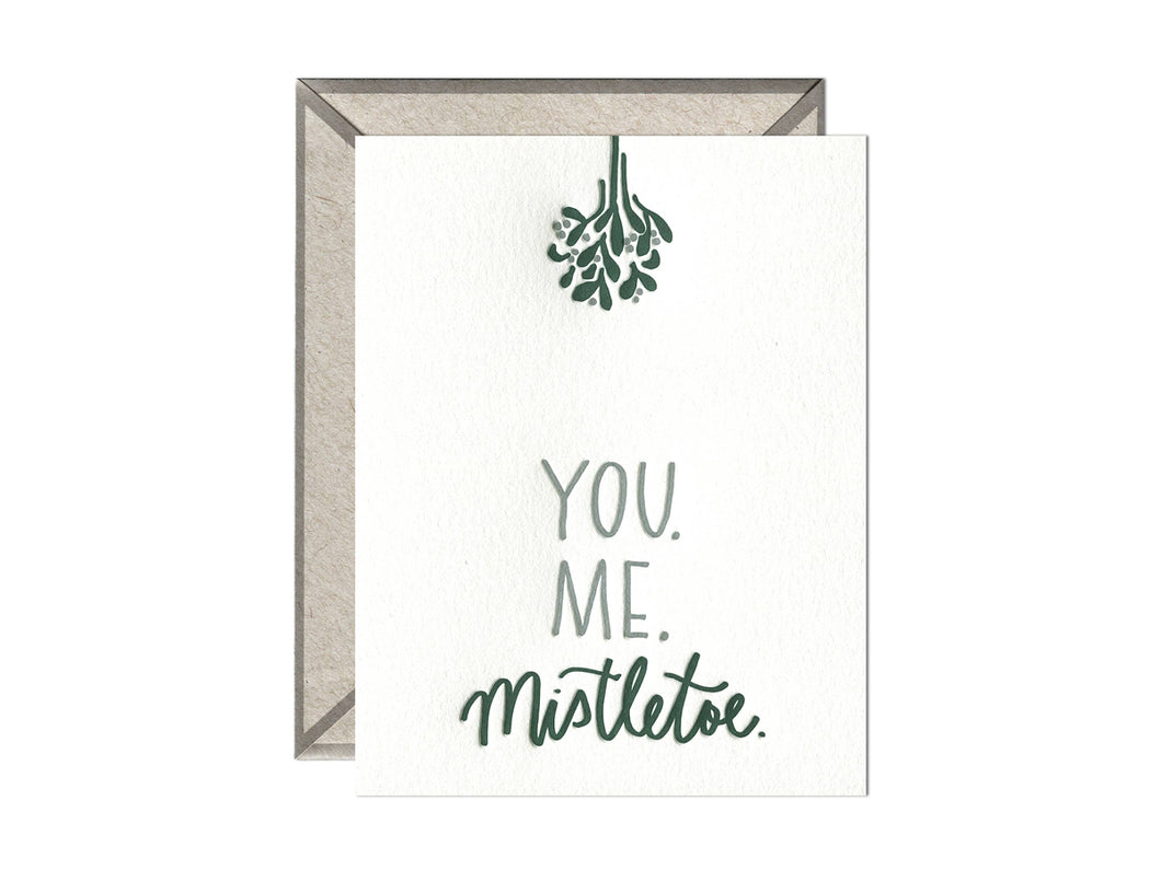 You Me Mistletoe, Single Card