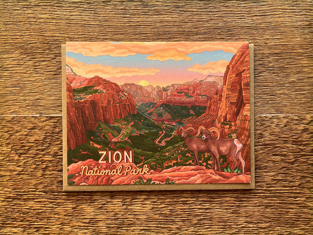 Zion Scenic Card